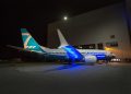 Un 737 MAX en la fábrica de Renton de Boeing