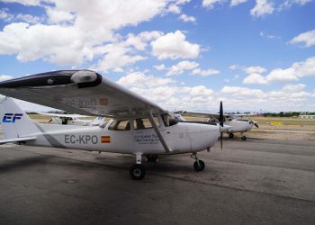 Un Cessna 172 de European Flyers
