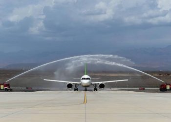 El avión C919 chino comenzó sus pruebas de vuelo a alta temperatura