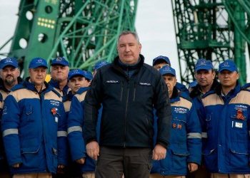 El director general de la Corporación Estatal de Roscosmos, Dmitry Rogozin.