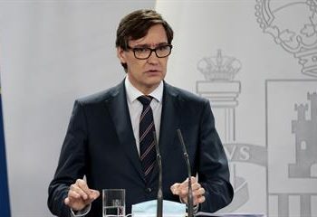 El ministro de Sanidad, Salvador Illa.