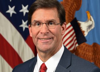 El secretario de Defensa estadounidense, Mark T. Esper.
