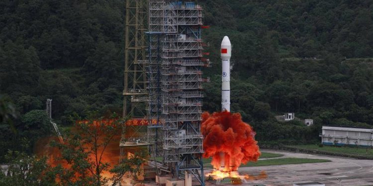 Lanzamiento de satélites en Xichang