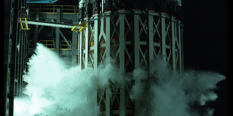 La Nasa completa la campaña de pruebas estructurales del sistema de lanzamiento espacial Artemisa