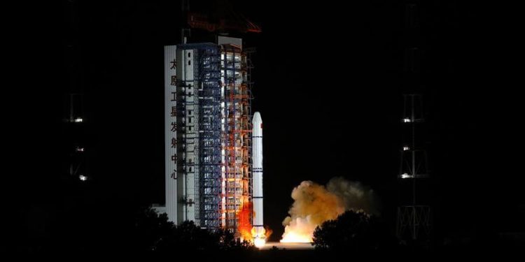 China lanzó con éxito un nuevo satélite de observación oceánica