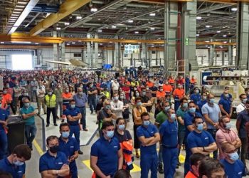 Movilizaciones en Airbus