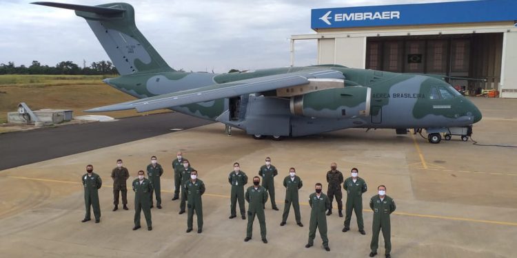 Embraer entregó el tercer C-390 Millennium a la Fuerza Aérea Brasileña
