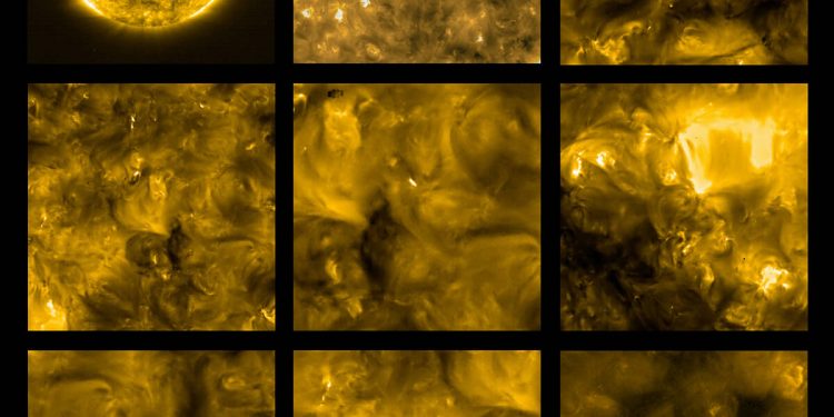 Primeras imágenes de Solar Orbiter