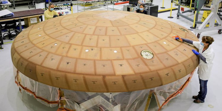 escudo termico Orion