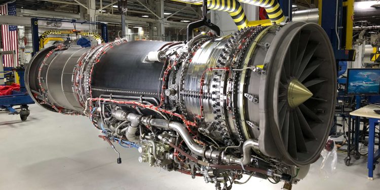 El motor F414-GE-100, que impulsará el X-59 Quiet SuperSonic Technology X-plane (QueSST) de la Nasa