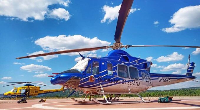 La Guardia Civil halló en Córdoba el helicóptero robado en Cuenca