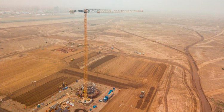 Obras en el aeropuerto internacional Jorge Chávez en Lima
