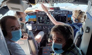 Técnicos de la EASA