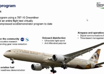 El proyecto ecoDemonstrator de Boeing impulsa la innovación con tecnologías prometedoras