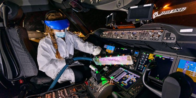 Boeing autoriza el uso de luz ultravioleta a Healthe Inc. para luchar contra el Covid-19