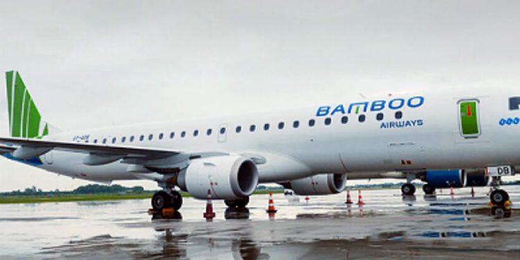 Un Embraer de Bamboo Airways