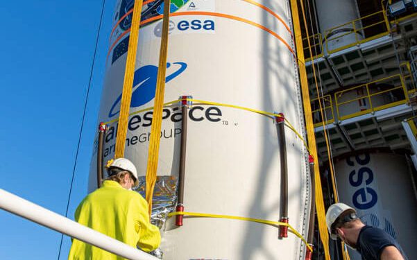 Todo listo en Kourou para el lanzamiento del cohete Vega con 53 satélites