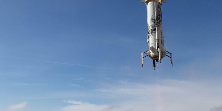 La próxima misión New Shepard de Blue Origin despegará el 24 de septiembre
