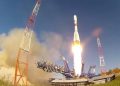Rusia lanzó tres satélites a bordo del cohete Soyuz-2 desde el cosmódromo de Plesetsk