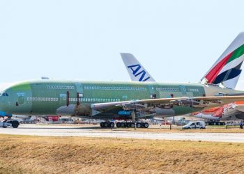 Airbus completó el ensamblaje del último A380