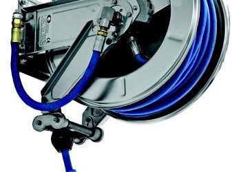 Ventajas del uso de enrolladores de manguera y cable en la industria