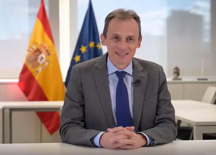 Intervención del ministro Pedro Duque