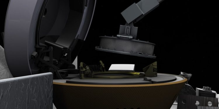 OSIRIS-REx empieza el almacenamiento de muestras del asteroide Bennu