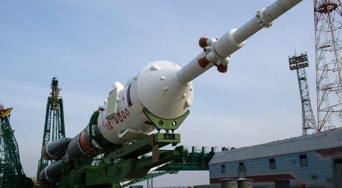 El lanzador Soyuz-2.1A con la nave espacial Soyuz MS-17 fue trasladado al complejo de lanzamientos