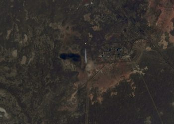 Vuelo de la nave Soyuz MS-17 vista desde la ISS