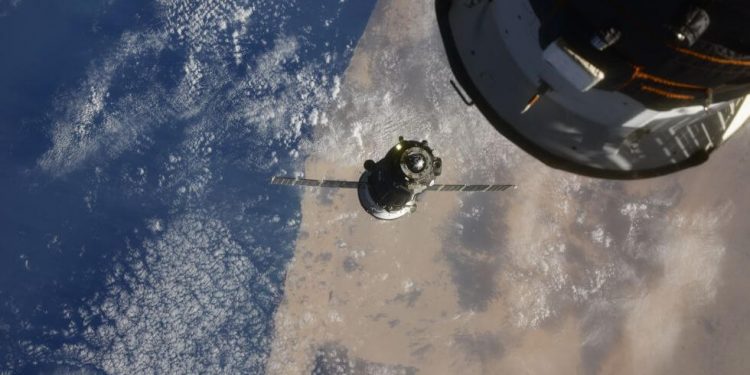 La Soyuz llega a la ISS
