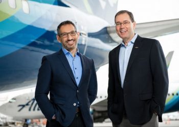 Relevo en la dirección de Alaska Airlines