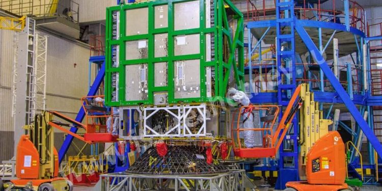 Ensamblado el satélite ruso Express-AMU3