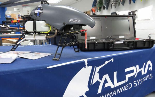 El INTA adquiere un UAV Alpha 800 de Alpha Unmanned Systems