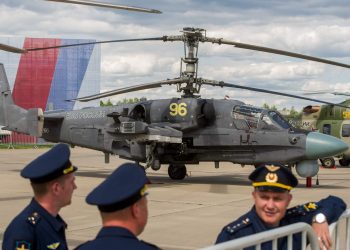 El helicóptero Ka-52 ruso