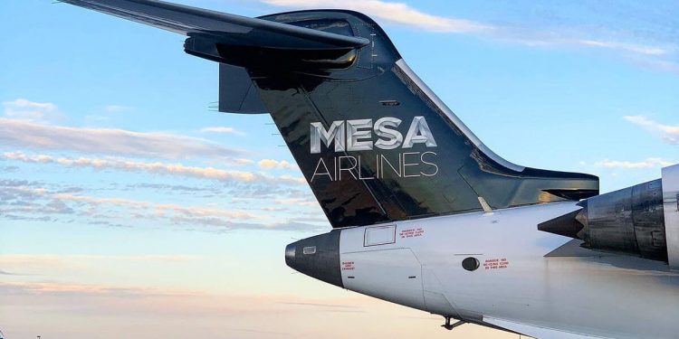 Mesa Airlines renueva el contrato con American Airlines para operar 40 CRJ-900 hasta 2026