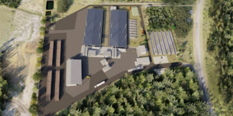 Planta de biomasa del Spaceport europeo