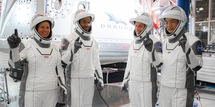 Crew Dragon, con cuatro astronautas a bordo, volará este fin de semana a la ISS