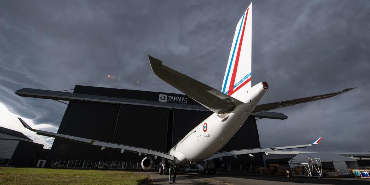 Recibido en París el segundo avión A330-200 para el Ejército del Aire y del espacio de Francia