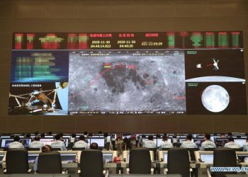 La sonda china Chang’e-5 llega a la Luna