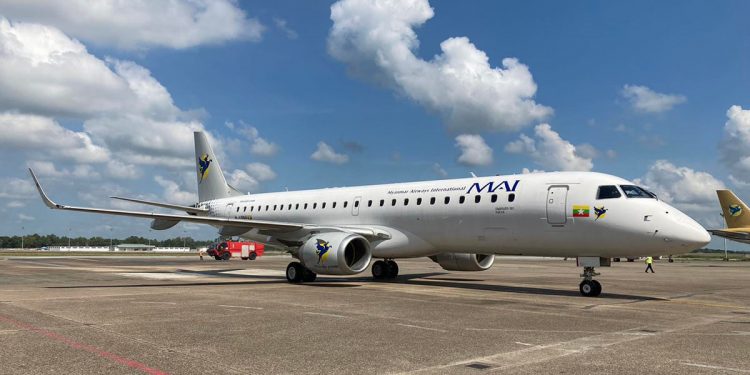 Embraer E190 comienza vuelos de ingresos con Myanmar Airways International