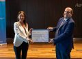 Pablo Ceriani, presidente de Aerolíneas Argentinas, y Paola Tamburelli, titular de la Administración Nacional de Aviación Civil (ANAC).