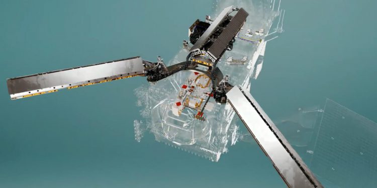 Las antenas escaterómetro de MetOp-SG-B superan con éxito la revisión de ensayos