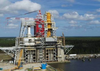 La Nasa inició la penúltima prueba Green Run de la etapa central del SLS