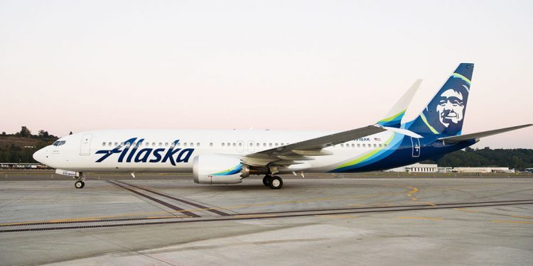 Un 737-9 de Alaska Airlines