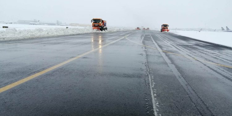 Barajas en el temporal