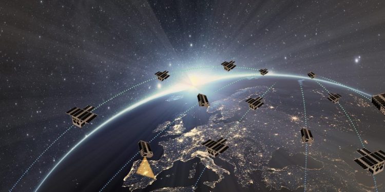 Constelación de satélites