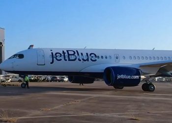 Un A220 de Jetblue