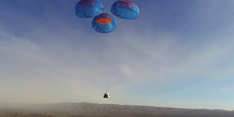 La misión NS-14 de Blue Origin demuestra con éxito las actualizaciones de la cápsula tripulada