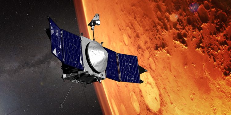 La misión MAVEN prestará su apoyo a las naves que llegan a la Nasa