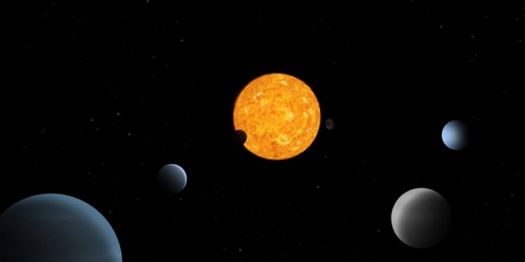 Cheops descubre un sistema planetario único
